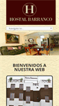 Mobile Screenshot of hostalbarranco.com